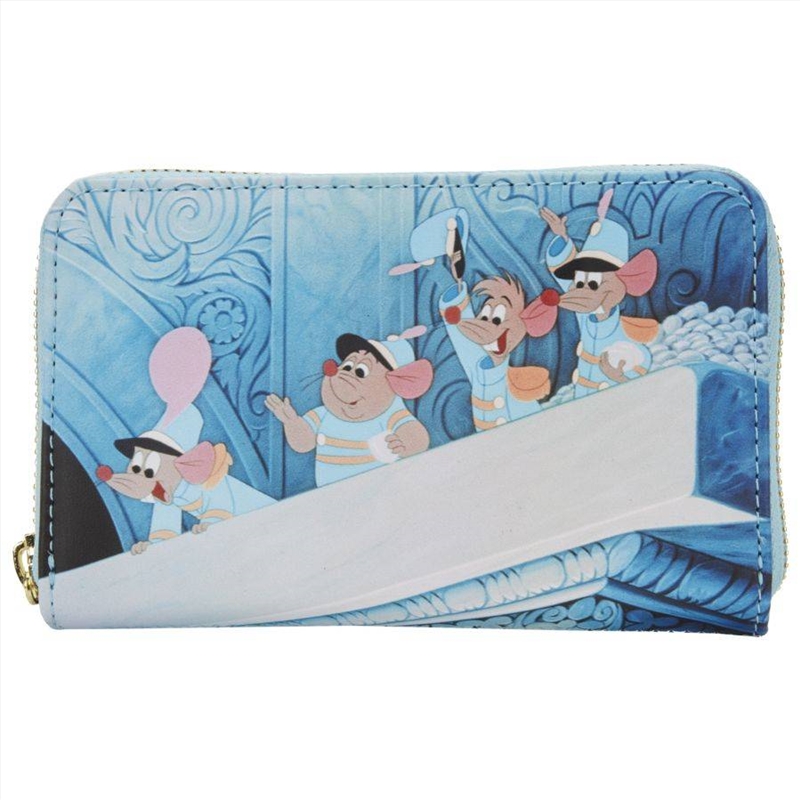 Loungefly - Cinderella (1950) - Scenes Zip Purse/Product Detail/Wallets