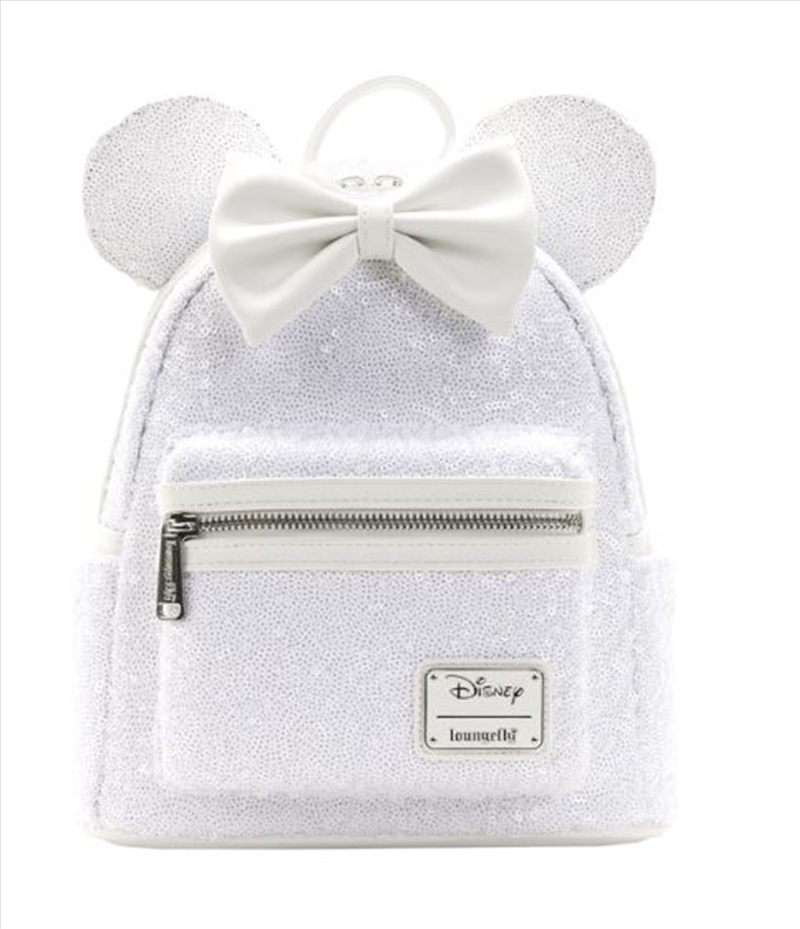 Loungefly Disney - Minnie Mouse Sequin Wedding Mini Backpack/Product Detail/Bags