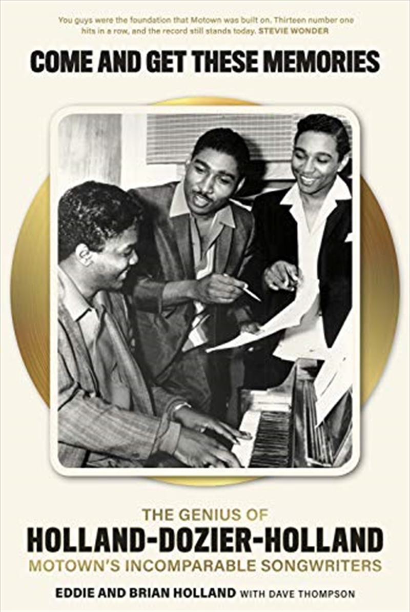 Come and Get These Memories: The Genius of Holland–Dozier–Holland, Motown's Incomparable Songwriters/Product Detail/Arts & Entertainment