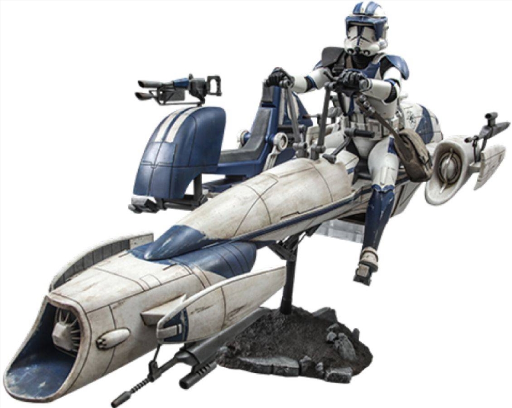 Star Wars - Heavy Weapon Clone Trooper with BARC Speeder 1:6 Scale Action Figure/Product Detail/Figurines