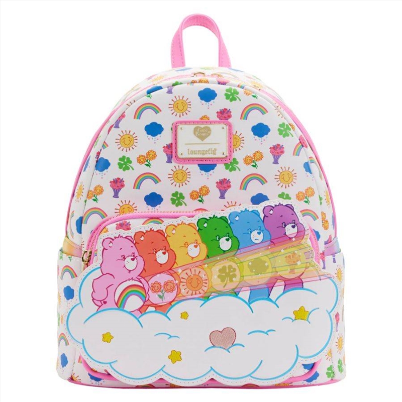 Buy Loungefly - Care Bears - Carebear Stare Rainbow Mini Backpack ...