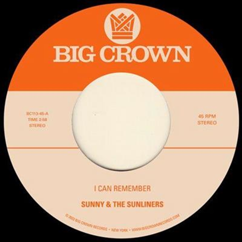 I Can Remember / Sitting In The Park/Product Detail/R&B