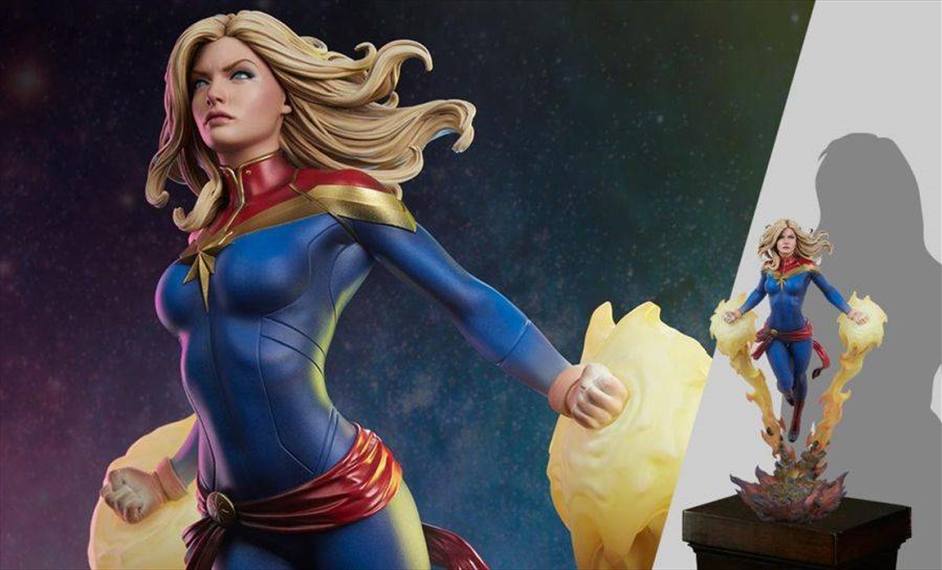 Marvel Comics - Captain Marvel Premium Format Statue/Product Detail/Statues