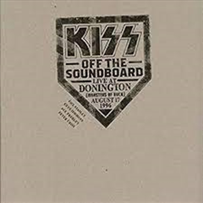 Kiss Off The Soundboard - Live At Donington 17 August 1996/Product Detail/Rock/Pop