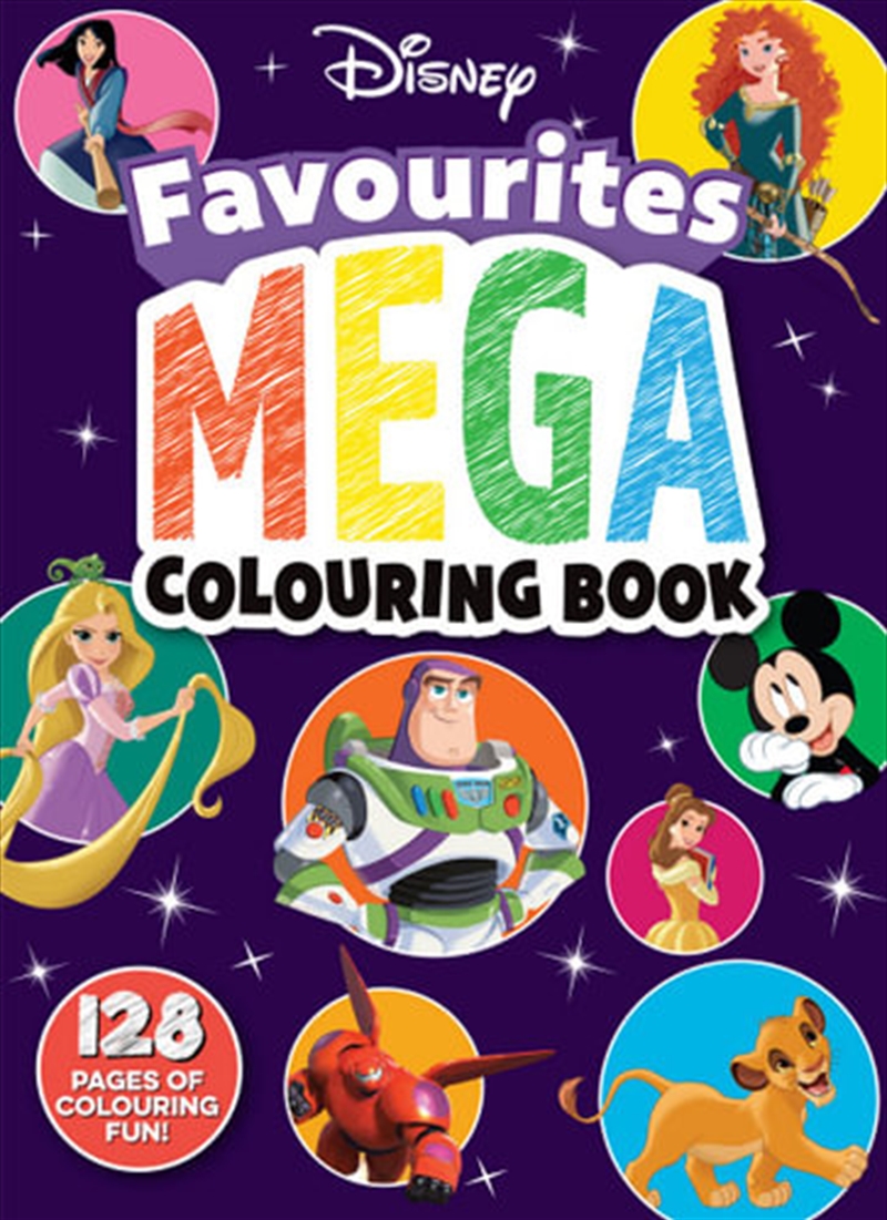 Buy Disney Mega Colouring Book Online Sanity