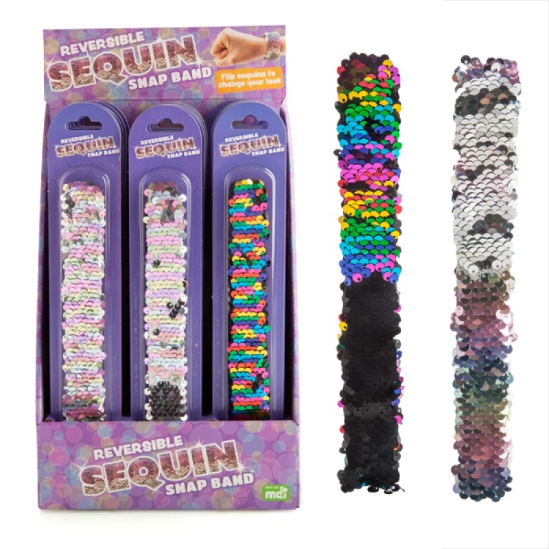 Colour Flip Sequin Snap Bands (SENT AT RANDOM)/Product Detail/Jewellery