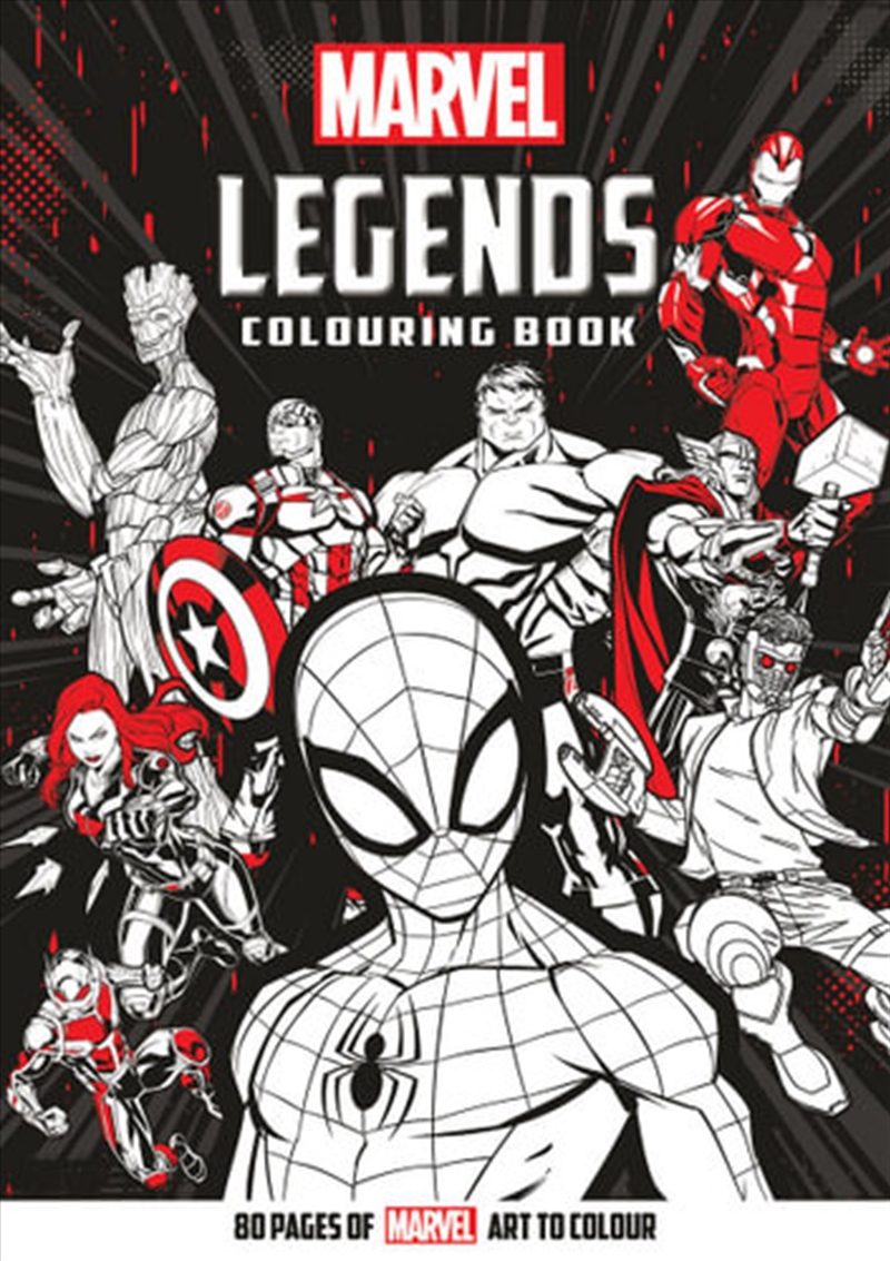 Marvel: Legends Colouring Book/Product Detail/Kids Colouring