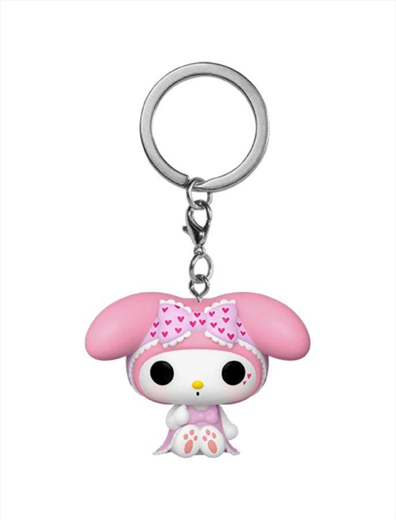 Sanrio - My Melody (Sleepover) US Exclusive Pop! Keychain [RS]/Product Detail/Pop Vinyl Keychains