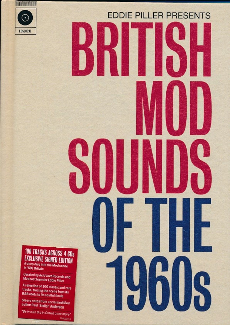 Buy Various Eddie Piller British Mod Sounds Of The 1960s On Cd Music Sanity 5377