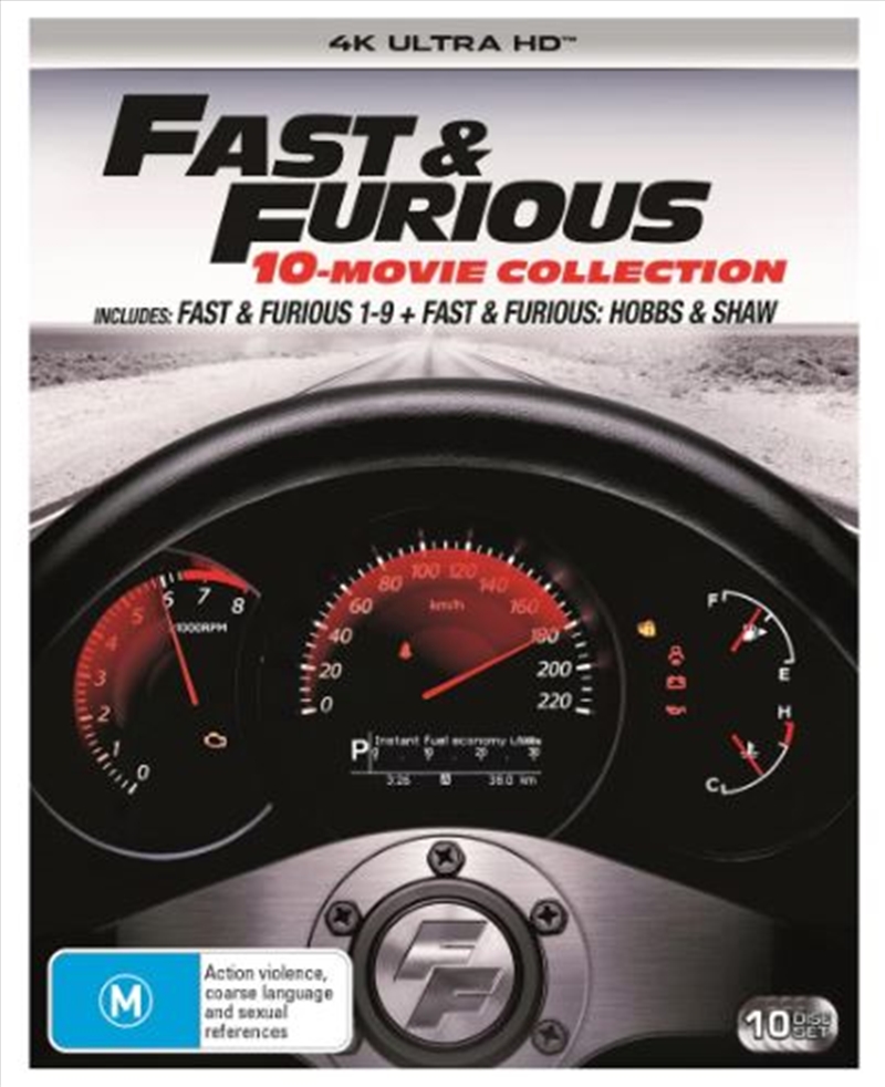 Buy Fast And Furious - 10 Movie Pack on UHD