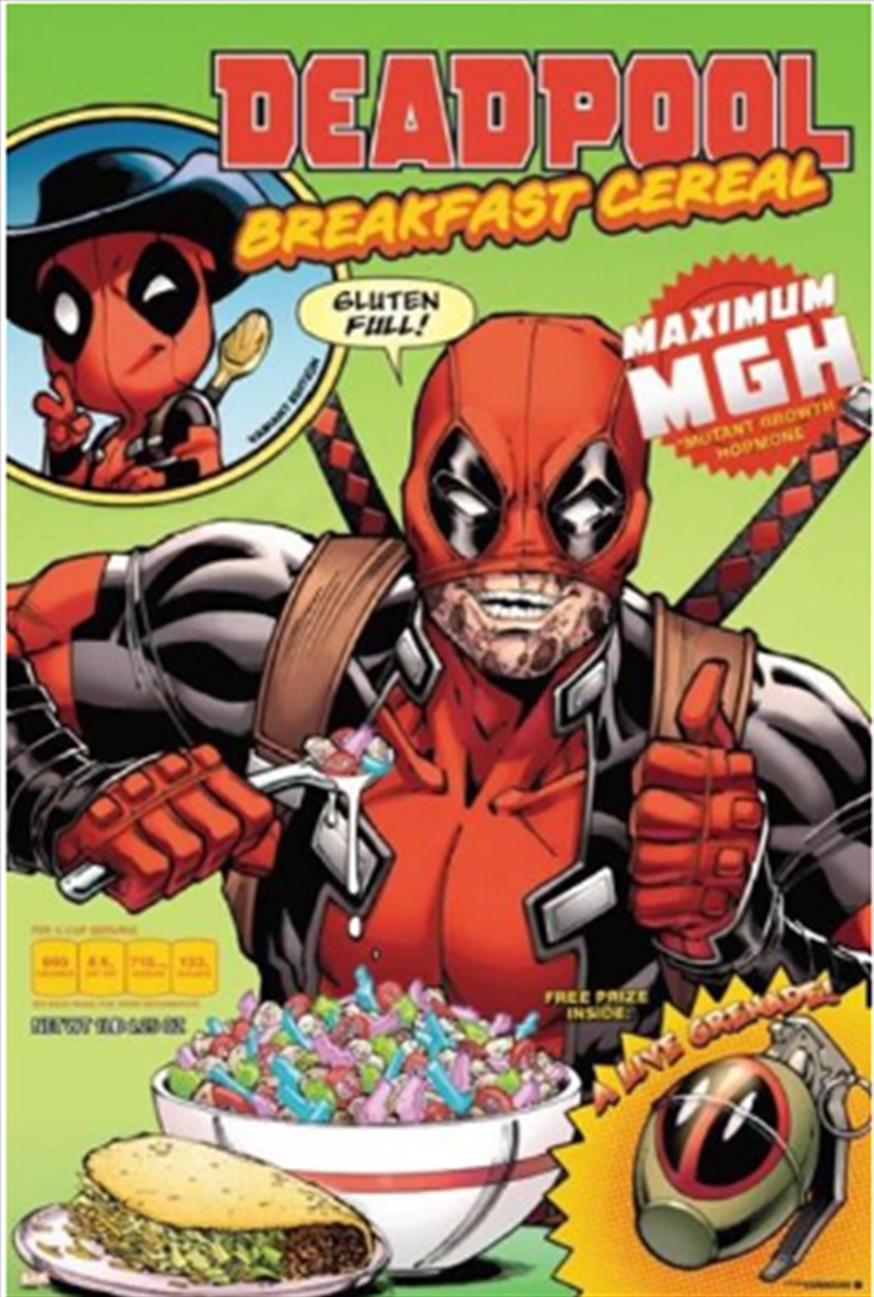 Deadpool Cereal/Product Detail/Posters & Prints