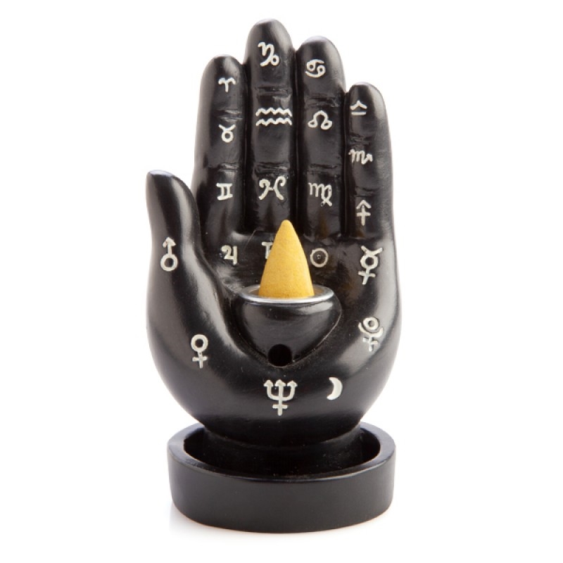 Hamsa Hand Backflow Incense Burner/Product Detail/Burners and Incense