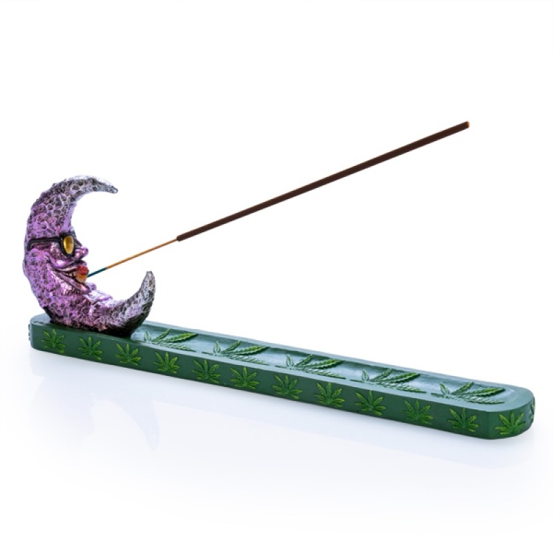 Moon Weed Flat Incense Burner/Product Detail/Burners and Incense