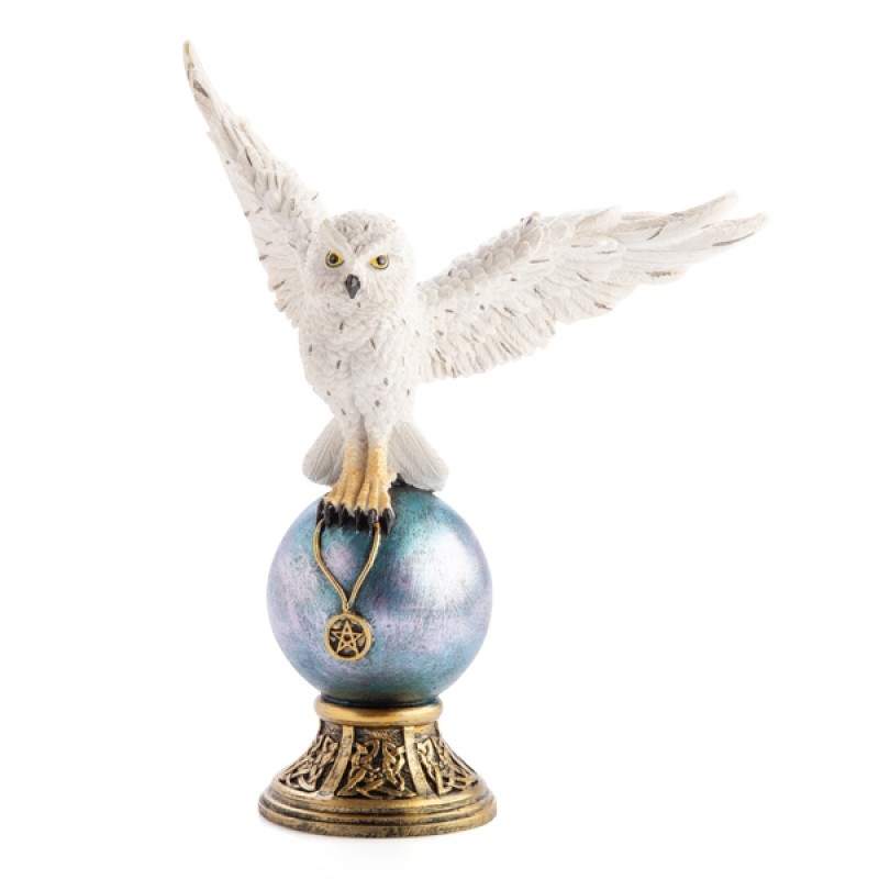 Snowy Owl Crystal Ball Figurine/Product Detail/Figurines