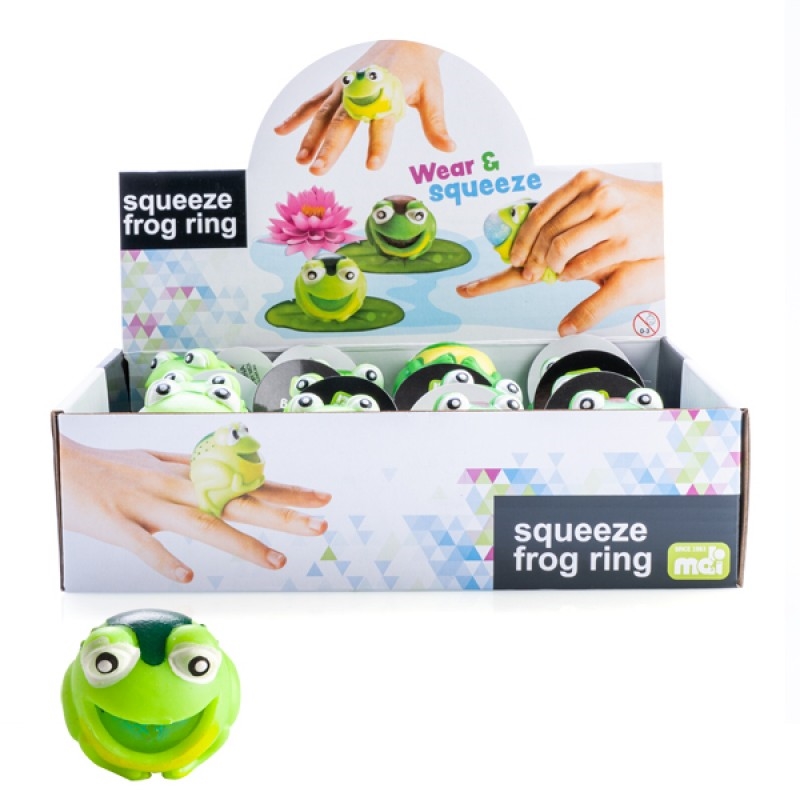 Squishy Frog Ring  (SENT AT RANDOM)/Product Detail/Stress & Squishy