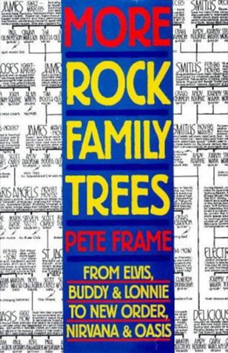 More Rock Family Trees/Product Detail/Arts & Entertainment