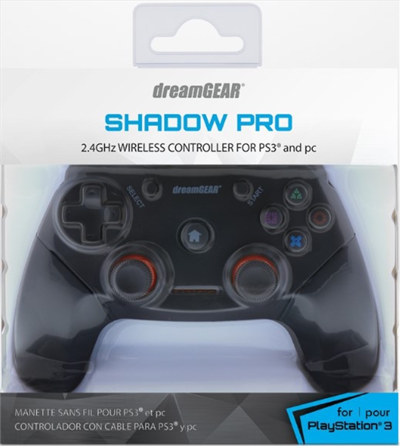 PS3/PC dreamGEAR Shadow Pro Wireless Controller/Product Detail/Consoles & Accessories