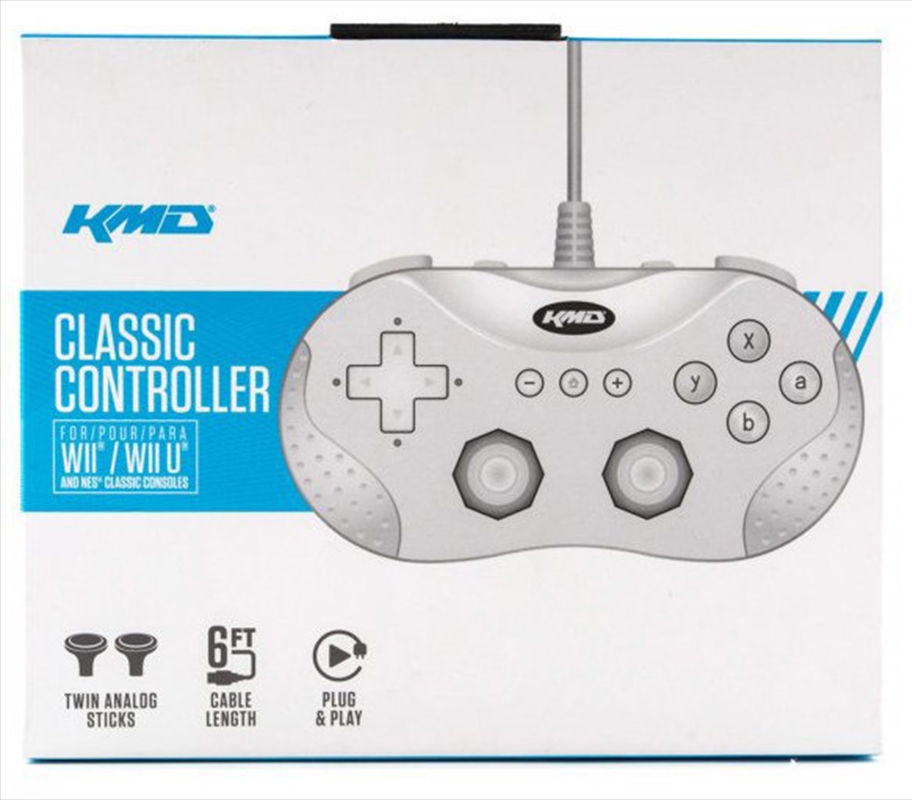 WiiU TTX Classic Controller White/Product Detail/Consoles & Accessories