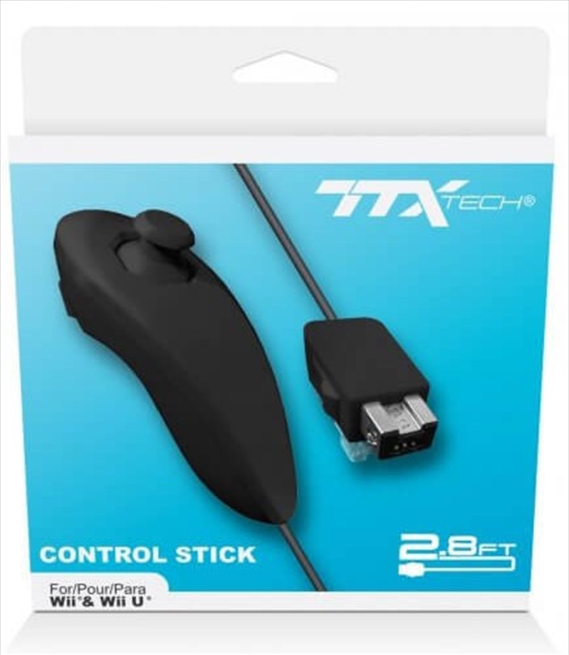 WiiU TTX Nunchuk Black/Product Detail/Consoles & Accessories