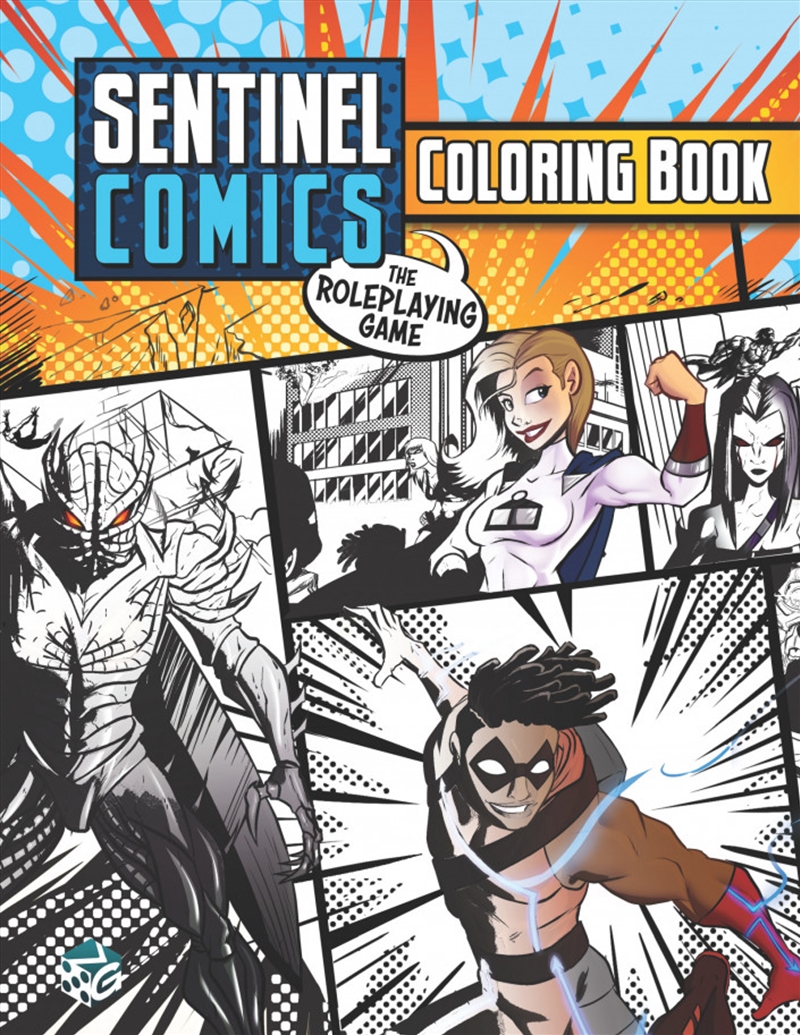 RPG Sentinels Comics - Coloring Book/Product Detail/Adults Colouring