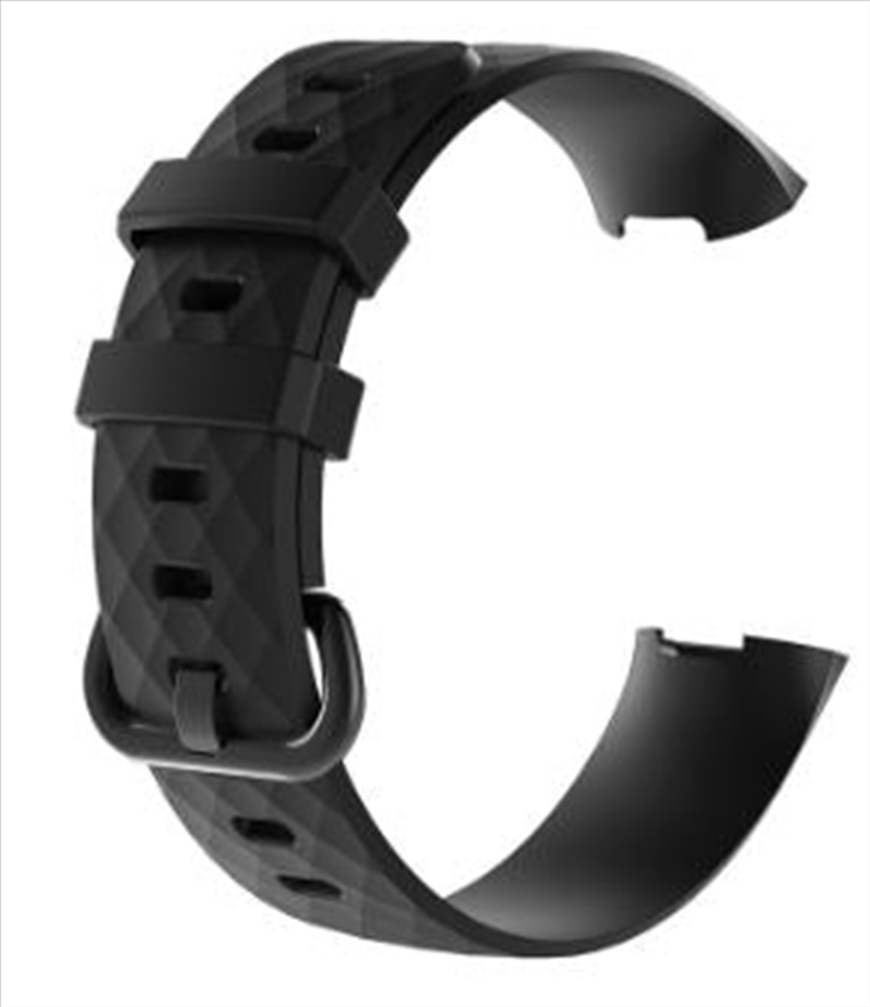 Fitbit Charge 3 & 4 Replacement Strap- Black - Small/Product Detail/Watches