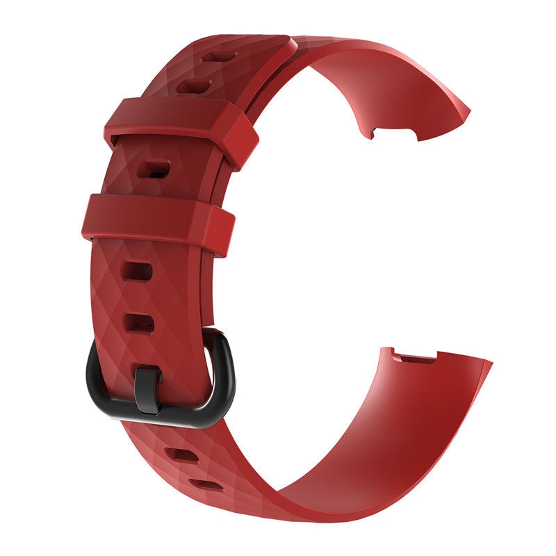 Fitbit Charge 3 & 4 Replacement Strap- Red - Small/Product Detail/Watches