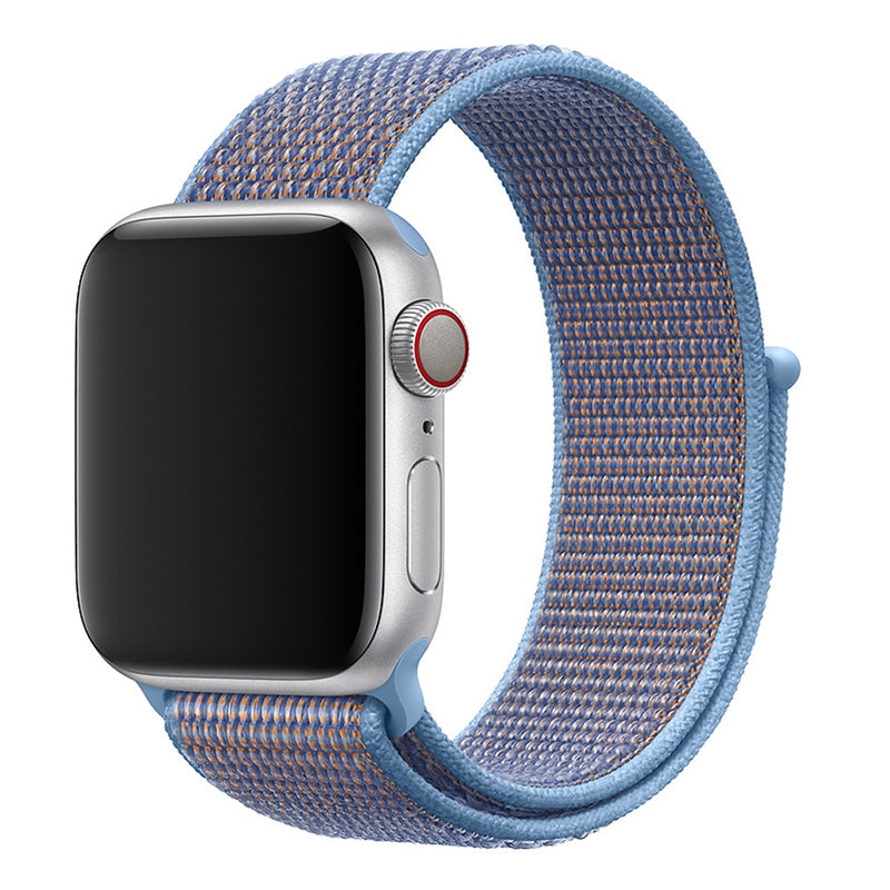 Apple Watch Velcro Replacement Band - Blue/Peach/Product Detail/Watches