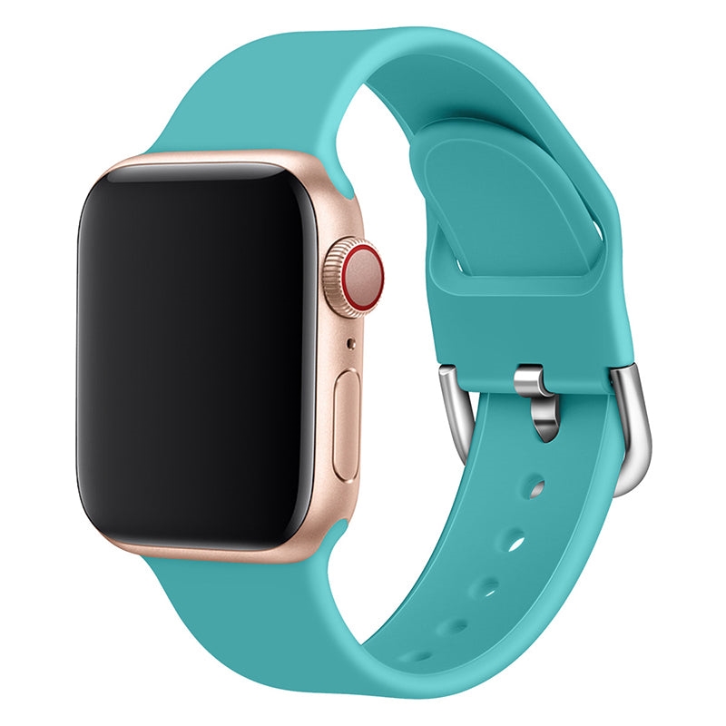 Apple iWatch Silicone Replacement Band - Aqua Blue/Product Detail/Watches