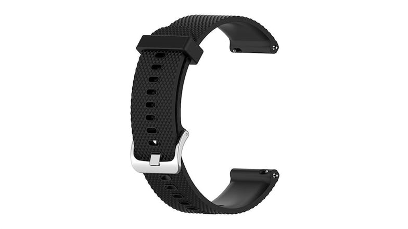 Diamond Texture Universal Strap -  20mm - Black/Product Detail/Watches