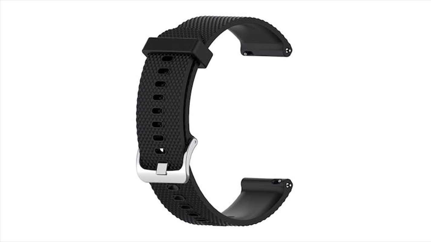 Diamond Texture Universal Strap - 22mm - Black/Product Detail/Watches