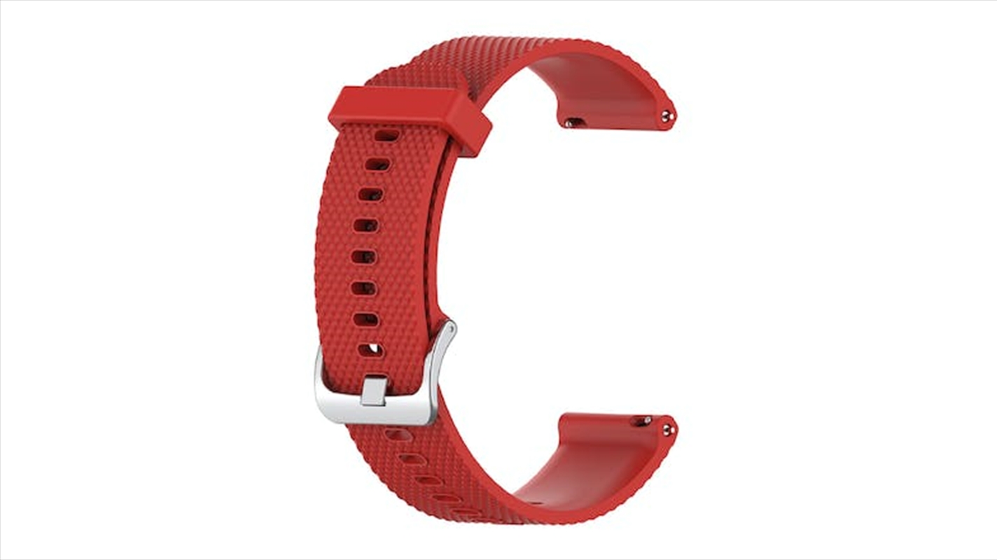 Diamond Texture Universal Strap - 20mm - Red/Product Detail/Watches