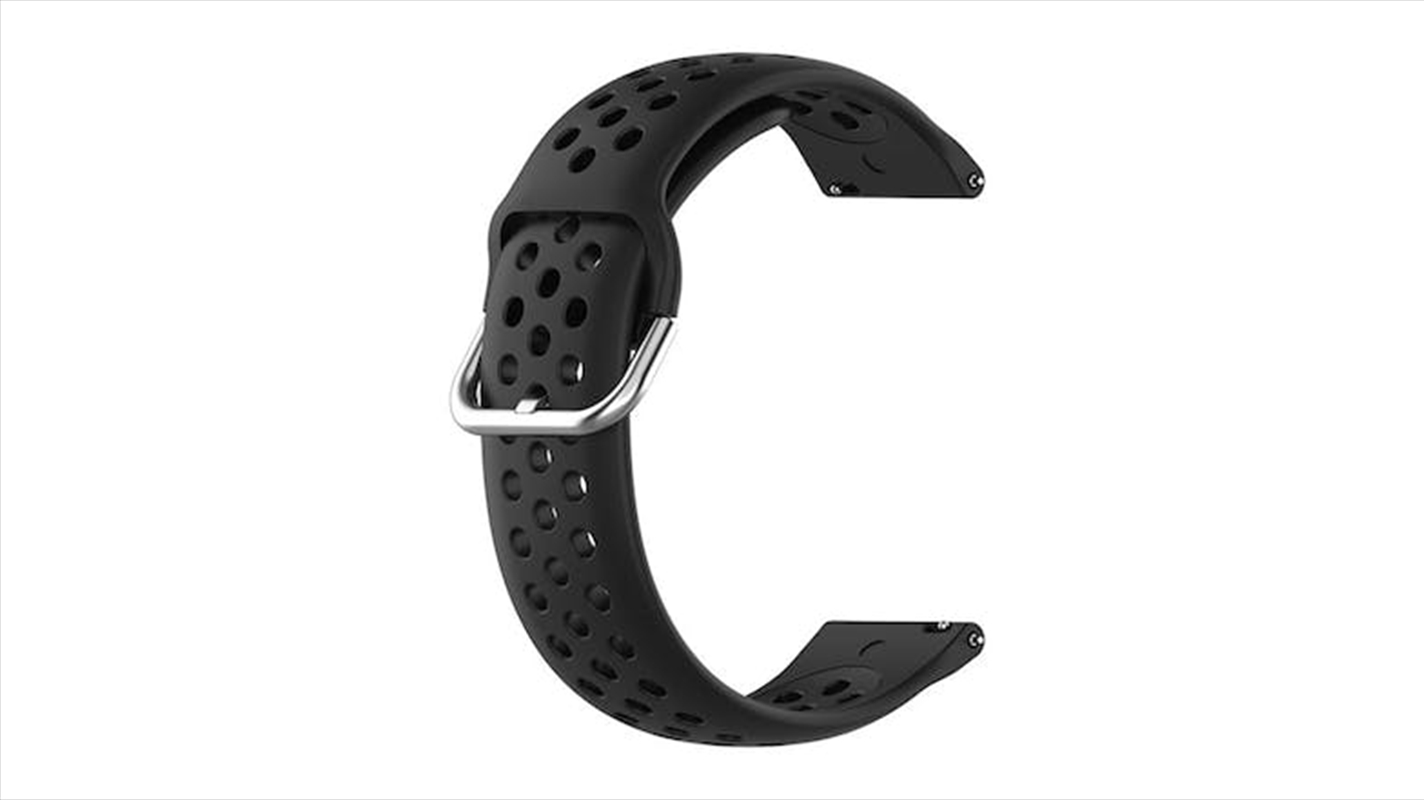 Universal Sports Strap - 20mm - Black/Product Detail/Watches