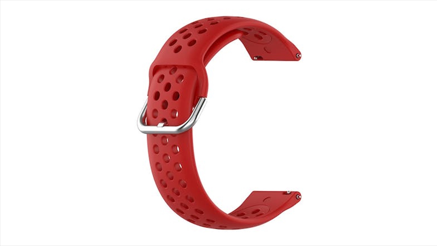 Universal Sports Strap - 20mm - Red/Product Detail/Watches