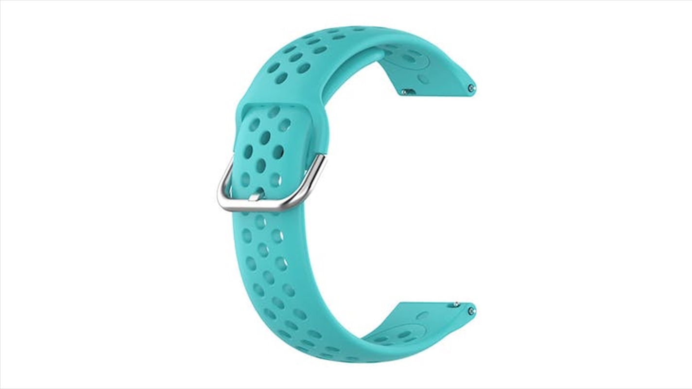 Universal Sports Strap -  20mm - Aqua/Product Detail/Watches