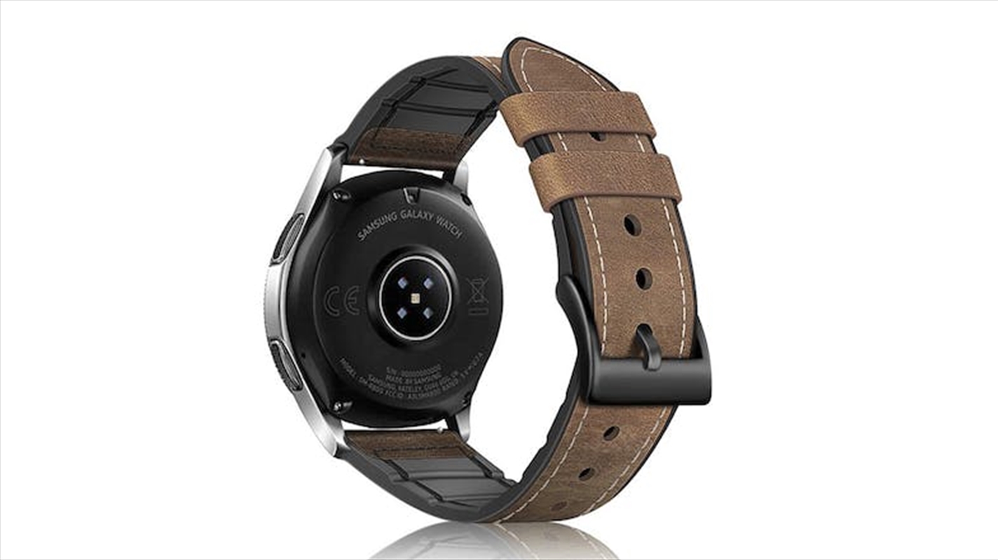 Leather/Silicone Universal Strap - Brown/Product Detail/Watches