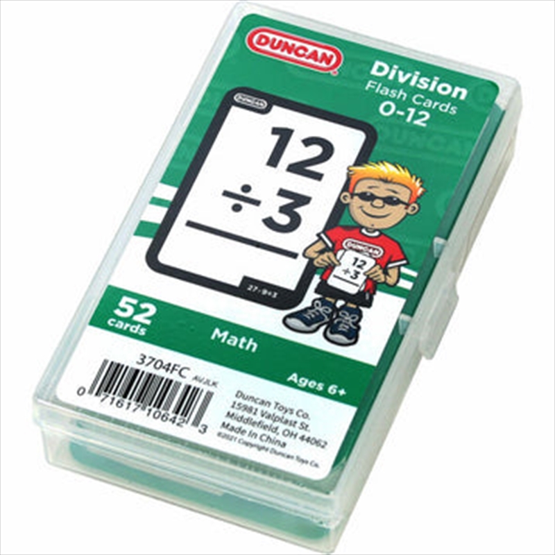 Duncan Flash Cards Division/Product Detail/Educational