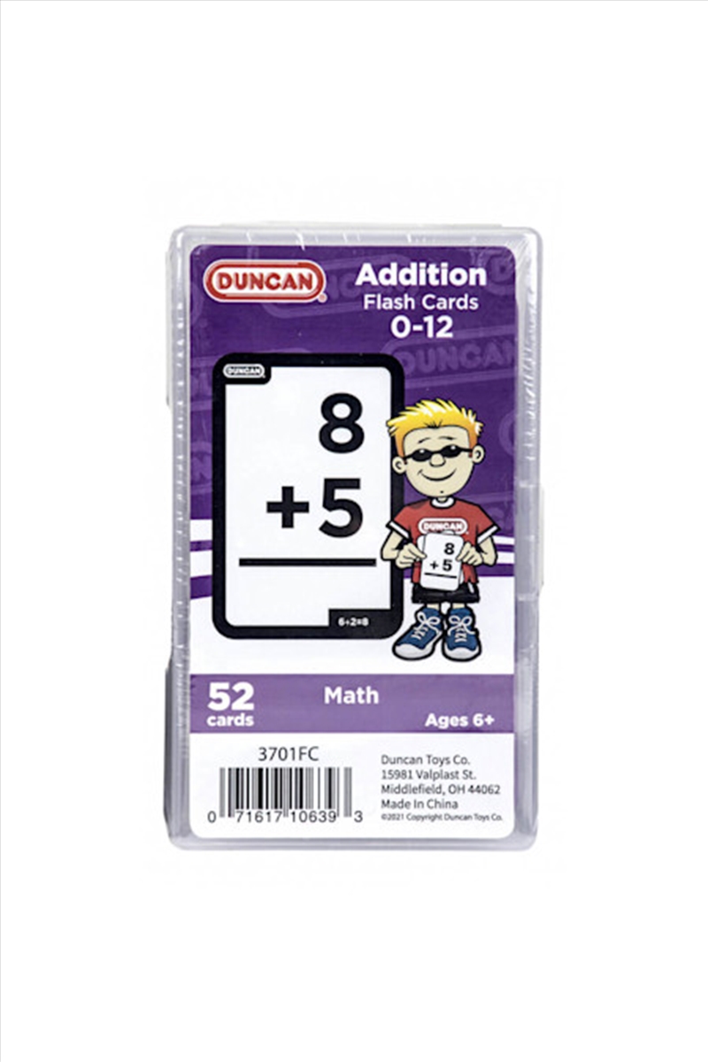 Duncan Flash Cards Addition/Product Detail/Educational