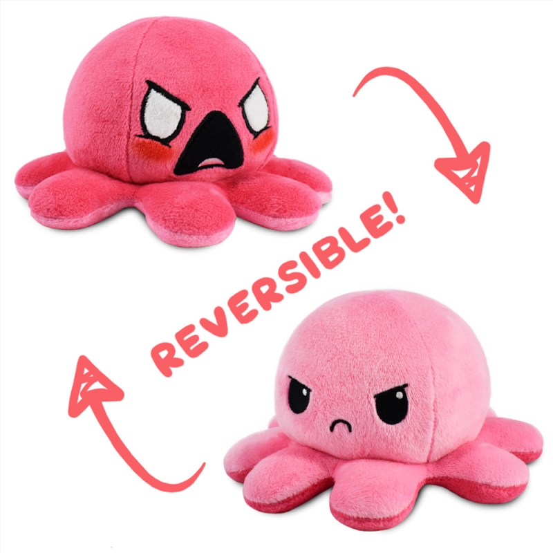 Reversible Plushie - Octopus Angry/Furious/Product Detail/Plush Toys