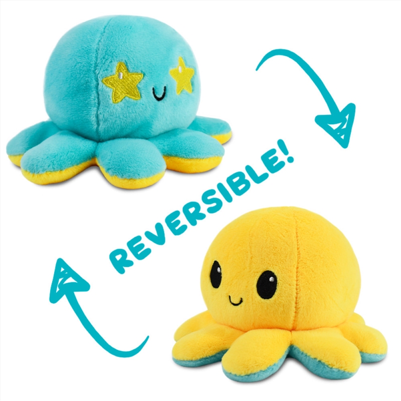 Reversible Plushie - Octopus Starry Eyes/Product Detail/Plush Toys