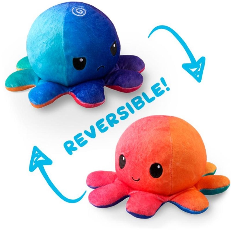 Reversible Plushie - Octopus Sunset/Mermaid/Product Detail/Plush Toys