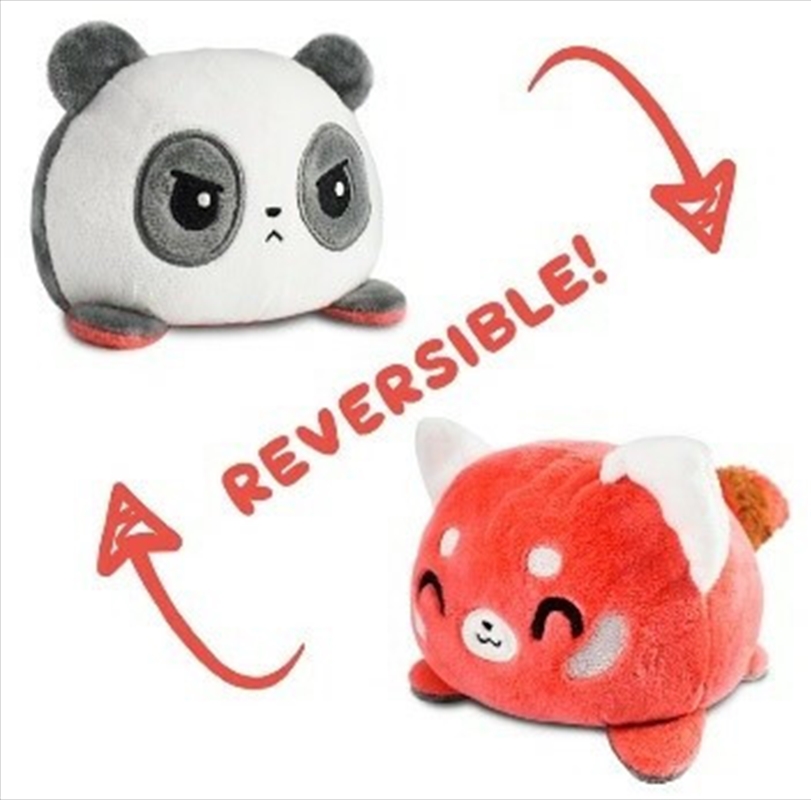 Reversible Plushie - Panda Black/Red/Product Detail/Plush Toys