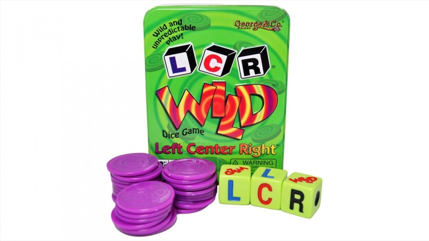 Left Center Right Wild/Product Detail/Dice Games