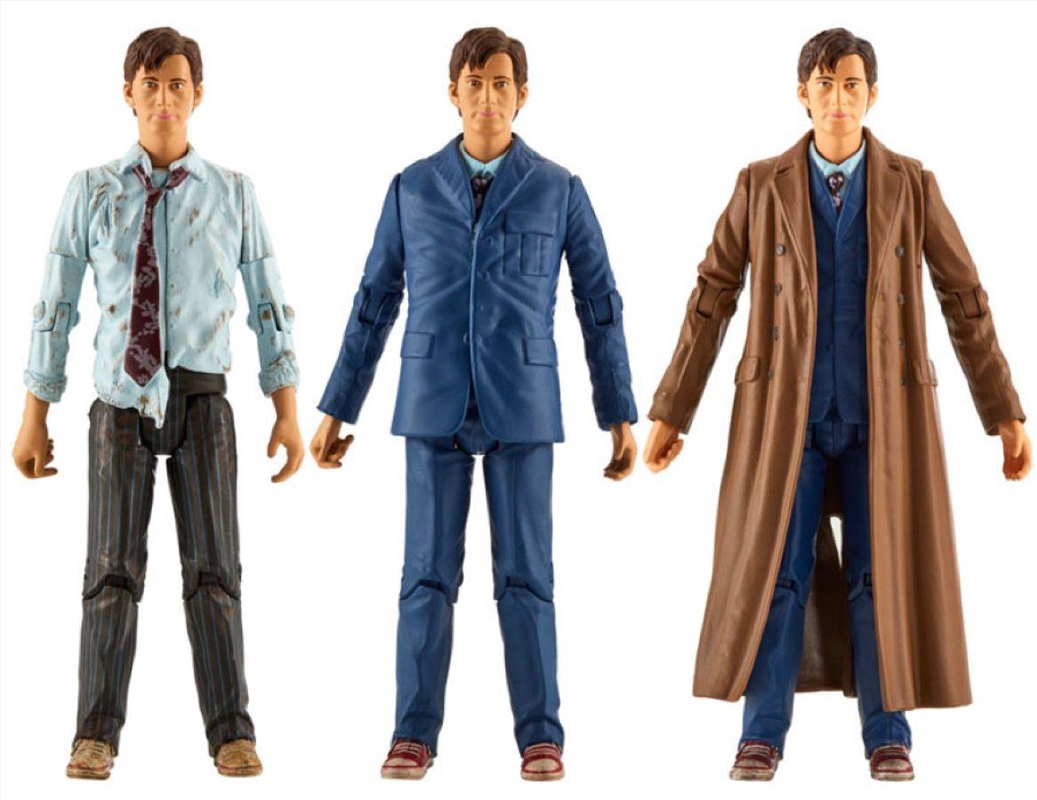 Tenth Doctor 3 Figure Set/Product Detail/Figurines