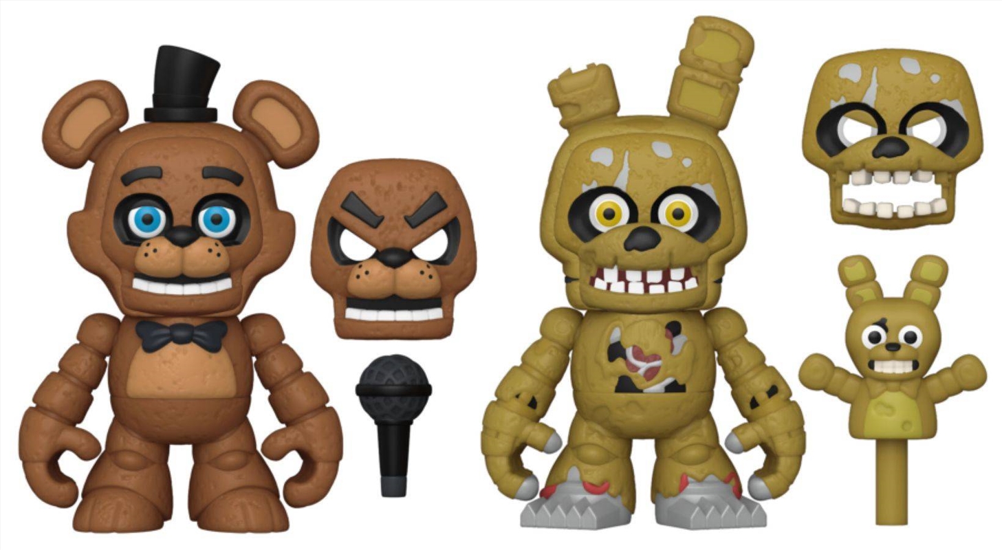 Five Nights at Freddy's - Freddy & Springtrap Snaps! 2Pk/Product Detail/Figurines