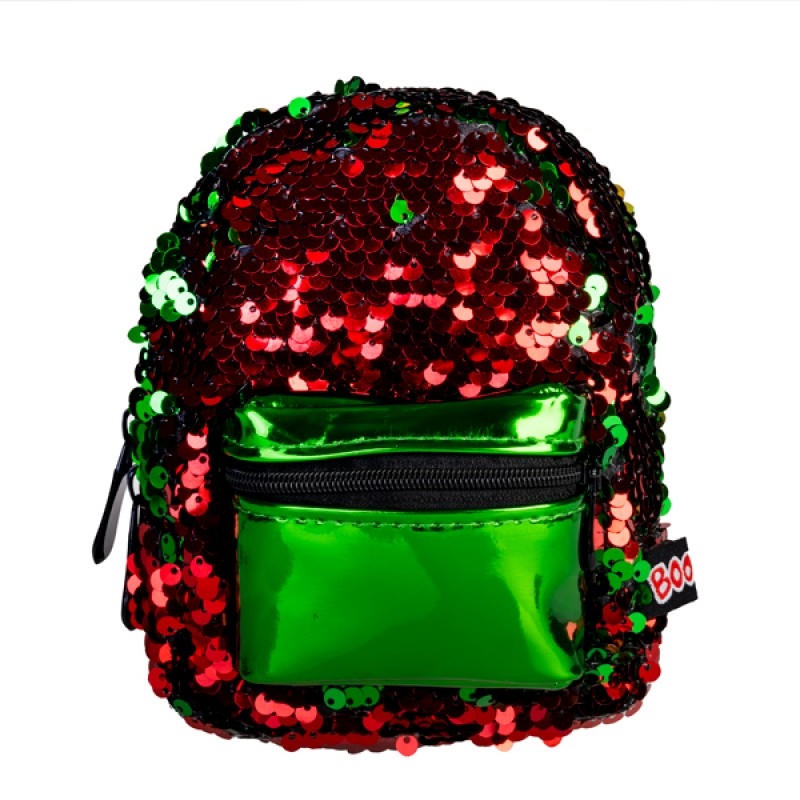 Sequin Green Red Mini Backpack/Product Detail/Bags