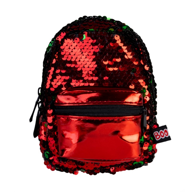 Sequin Red Green Mini Backpack/Product Detail/Bags