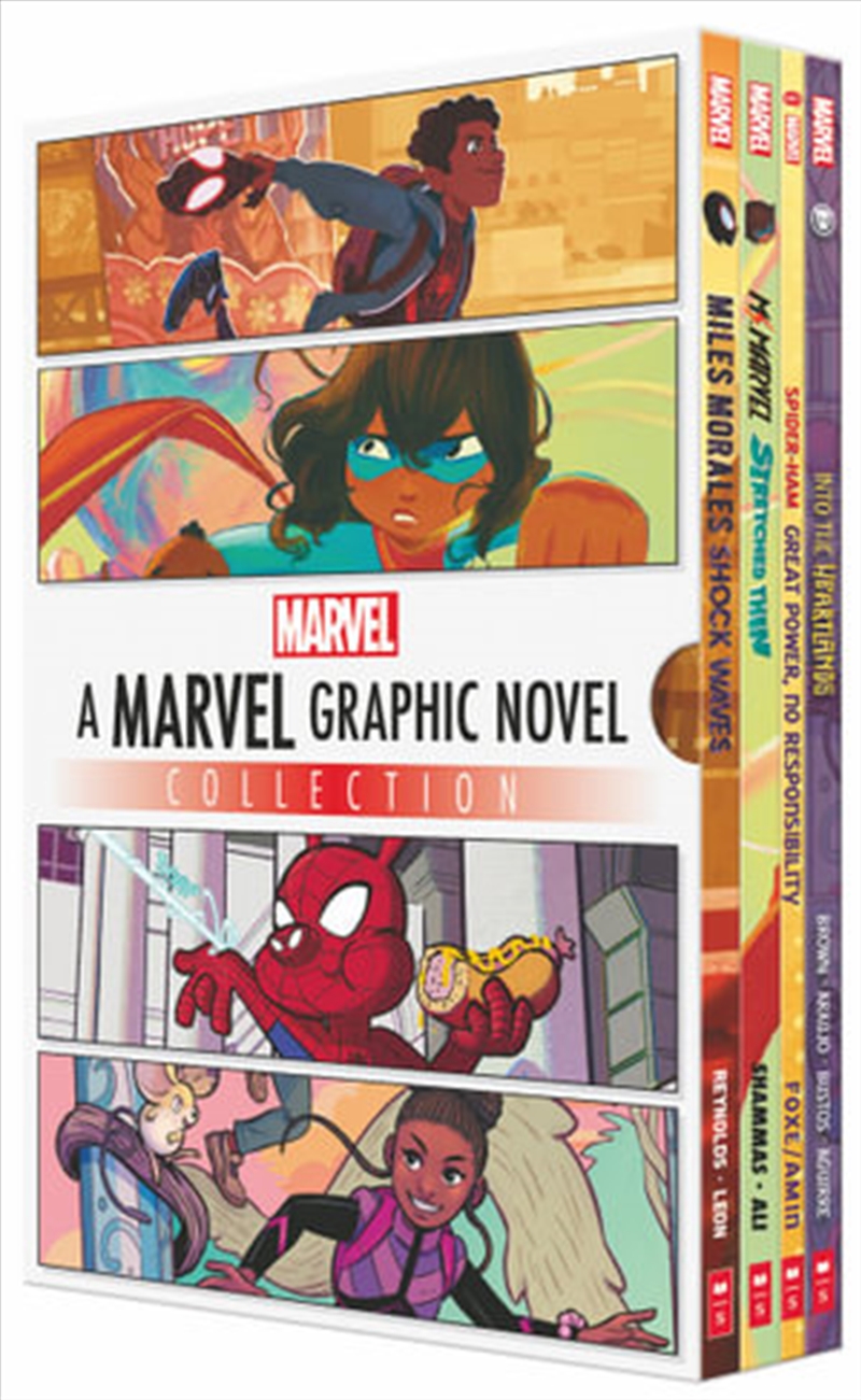 A Marvel Graphic Novel 4 Book Collection/Product Detail/Kids Activity Books