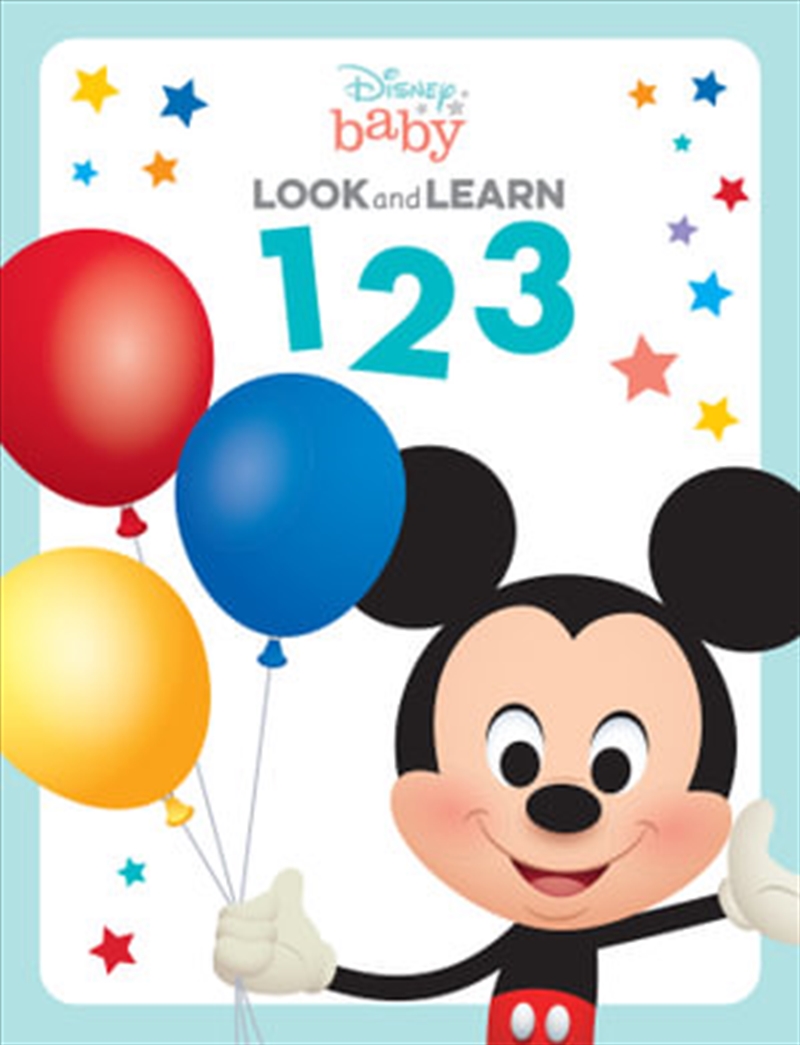 Disney Baby: Look And Learn 123/Product Detail/Kids Activity Books