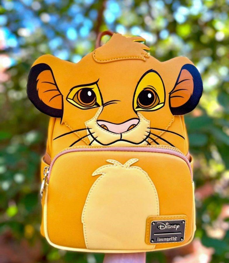 LOUNGEFLY DISNEY SIMBA outlets THE LION KING MINI BACKPACK BAG