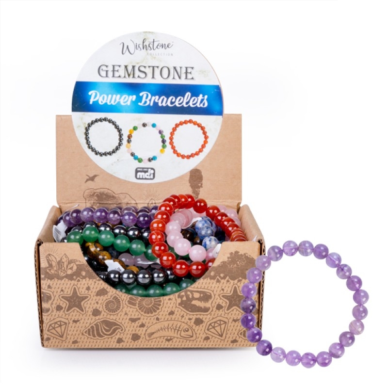 Gemstone Power Bead Bracelet (SENT AT RANDOM)/Product Detail/Gems